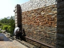 景觀石材水牆